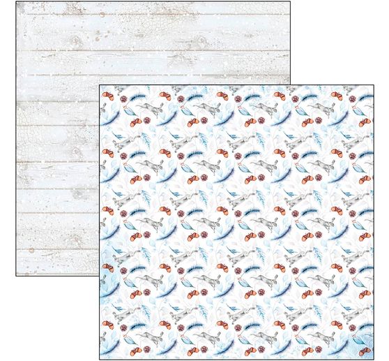 Scrapbook papier "Winter Journey"