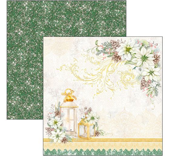 Scrapbook papier "Sparkling Christmas"
