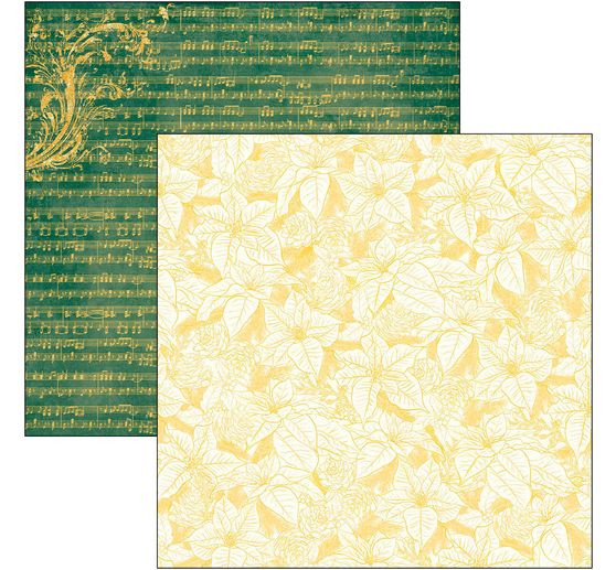Scrapbook papier "Sparkling Christmas"