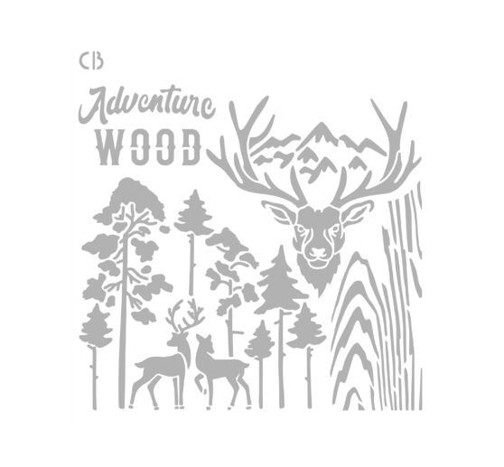 Sjabloon "Deers"