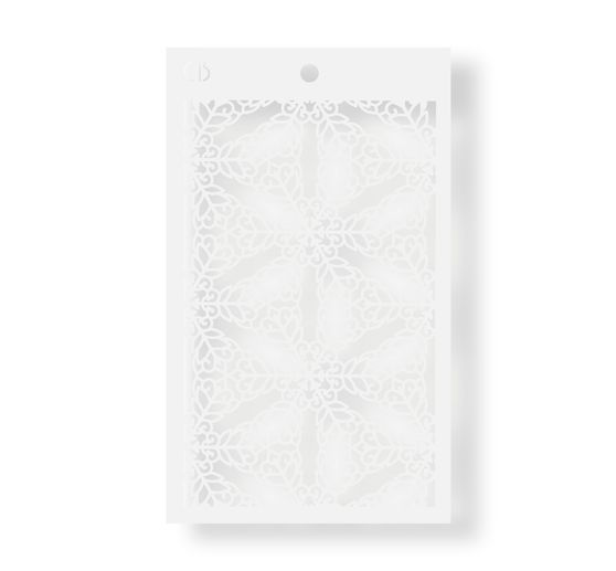 Stencil "Snowy stars"