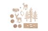 VBS Wooden building kit "Reindeer wagon"