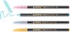 edding 1200 glitter viltstiften pastel