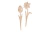 VBS Houten stekers bloemen "Tulp en Narcis"