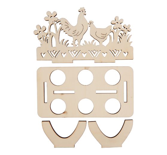 VBS Egg holder "Chickens" for 6 eggs