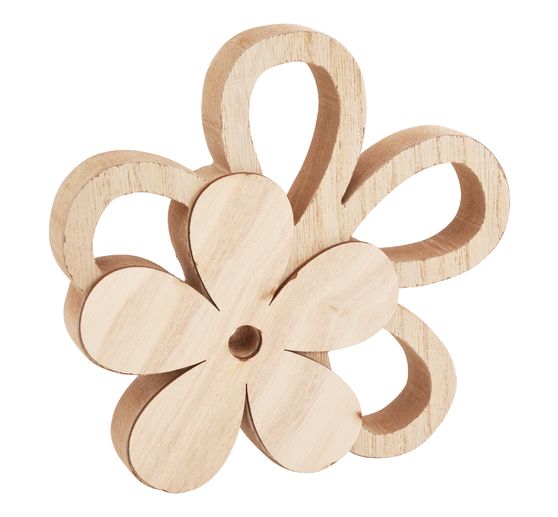 VBS Wooden flower "Duo"