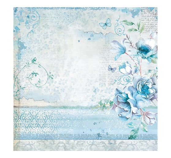 Fabric package "Blue and Roseland"