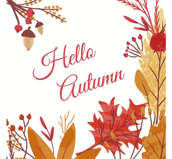 Servet "Hello Autumn"