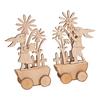 VBS Wooden building kit "Racing Easter bunnies"