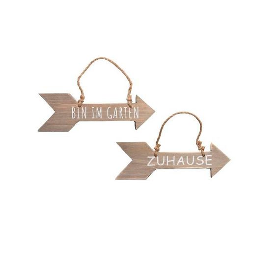 Houten bord "Pijl"