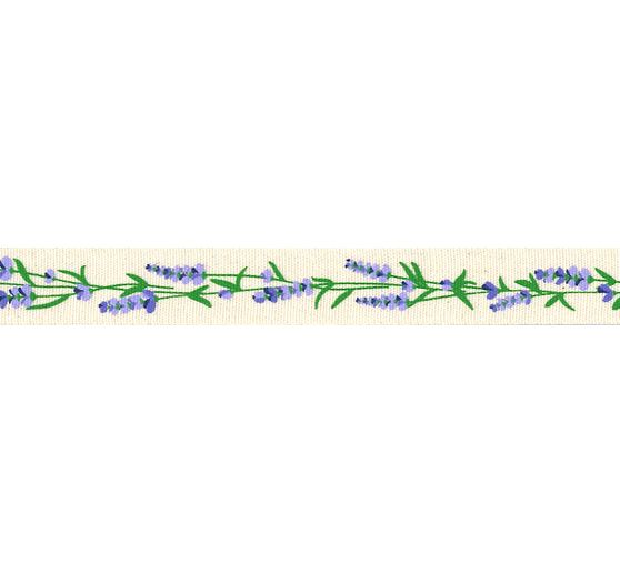 Katoenen lint "Lavendel"