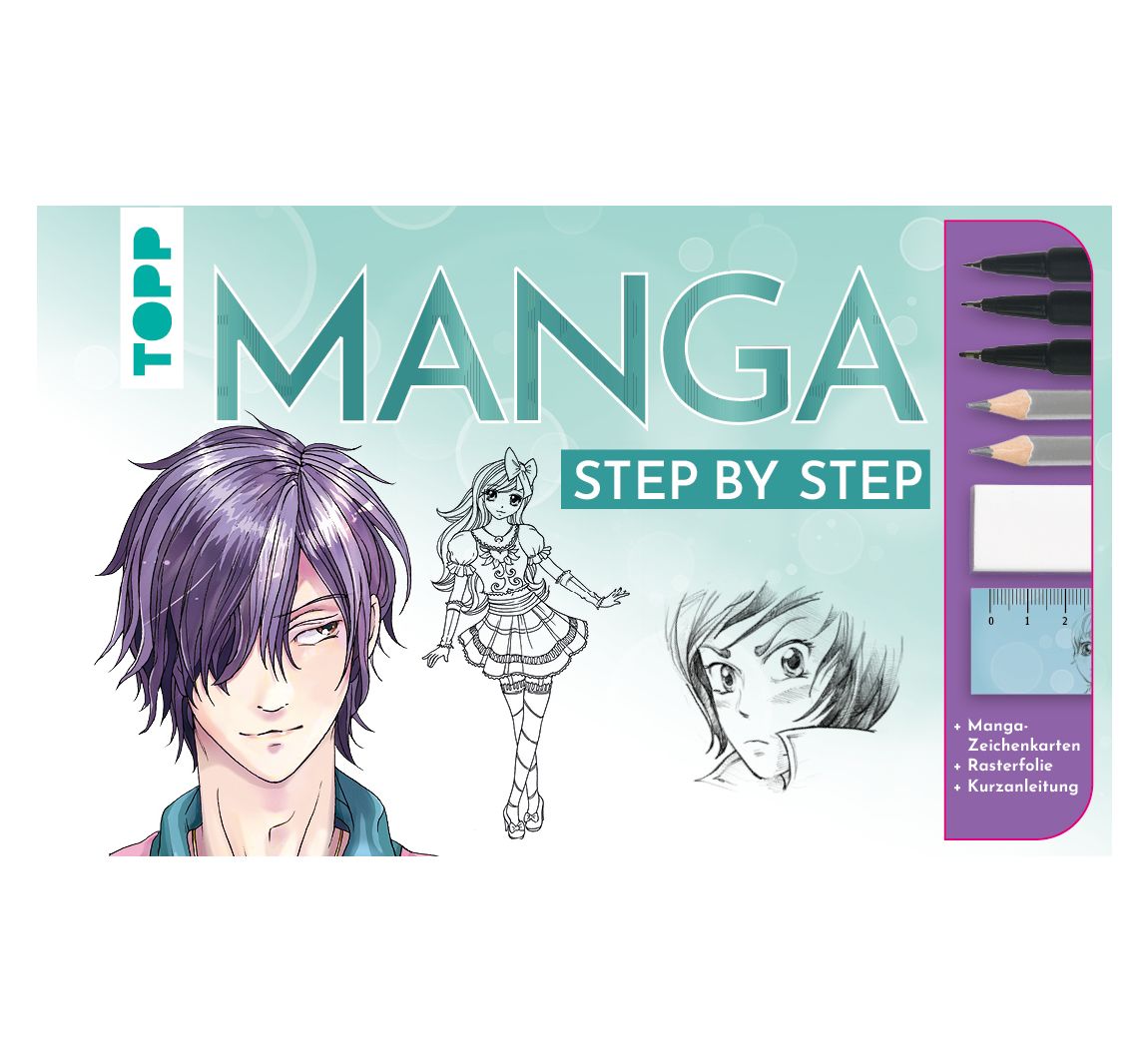 Manga Step by Step "Ontwerpdoos"