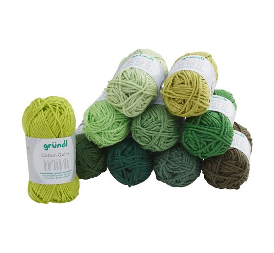 Gründl Cotton Quick Mini "Shades of Green"