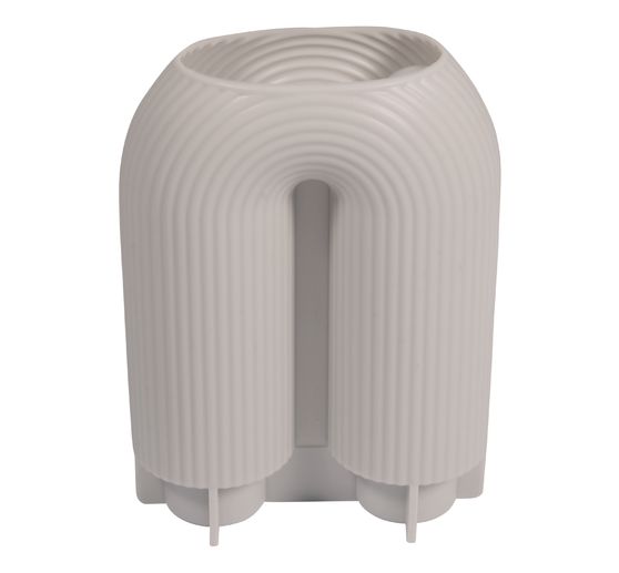 Silicone casting moulds "U-shape vase fluted"