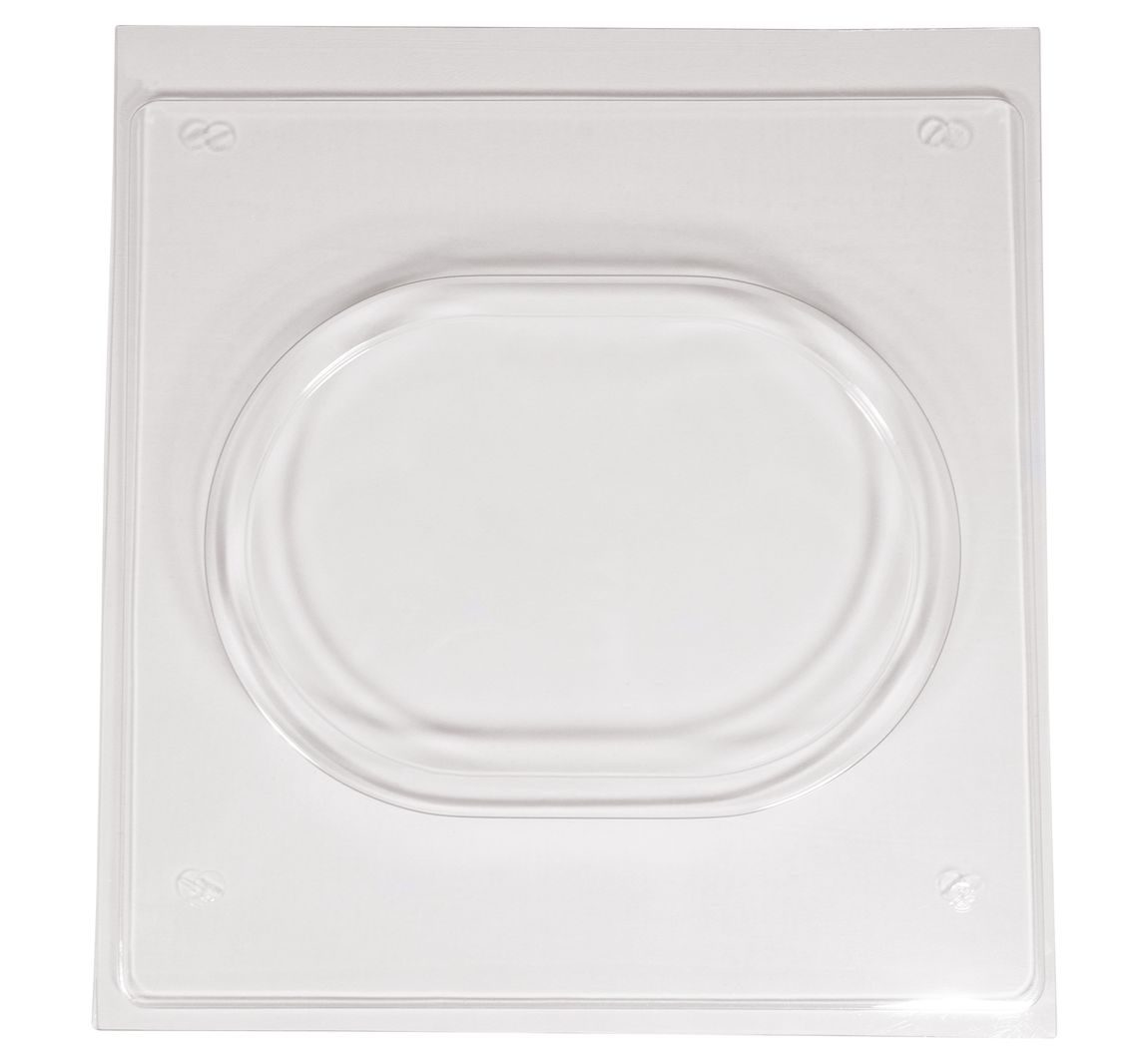 Gietvorm "Decoratieve plaat ovale"