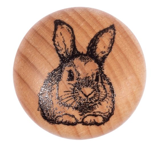 Houten stempel "Konijntje"