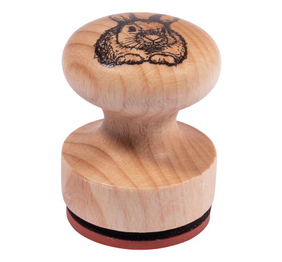 Houten stempel "Konijntje"