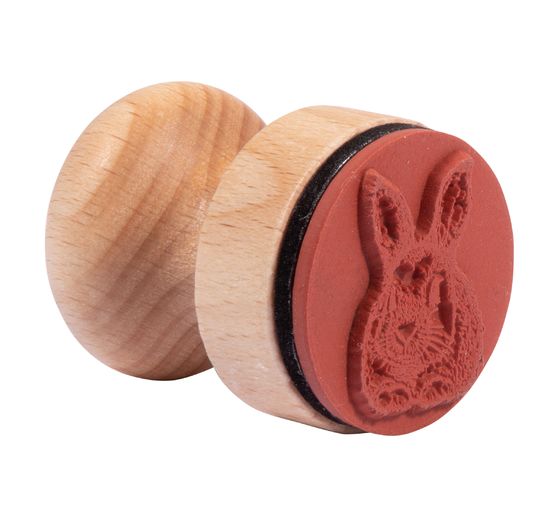Houten stempel "Konijntje"