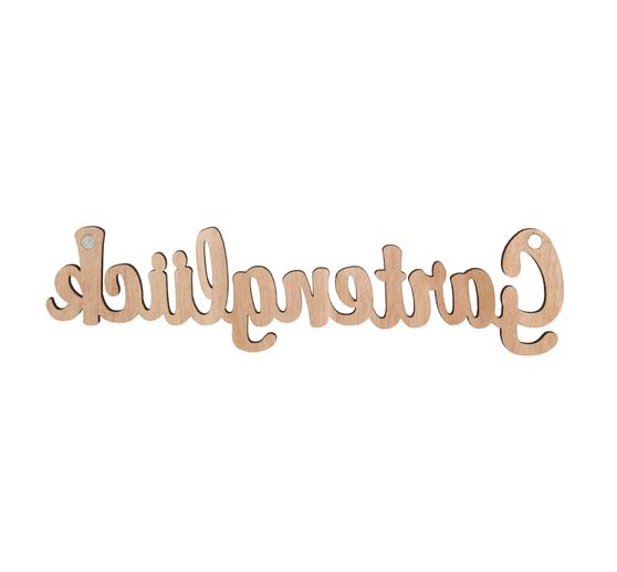 Lettering "Gartenglück"
