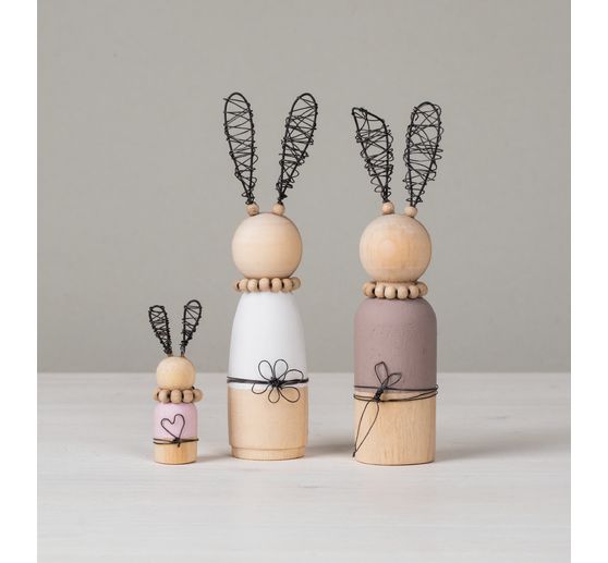Knutselpakket "Familie konijn"