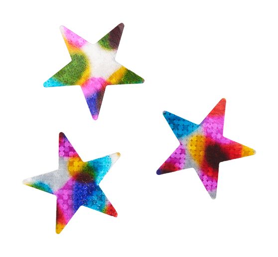 Regenboogsticker "Sterren"