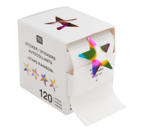 Rainbow sticker "Stars"