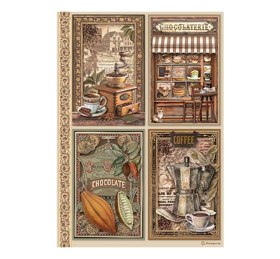 Motief strozijde assortiment "Coffee and Chocolate"