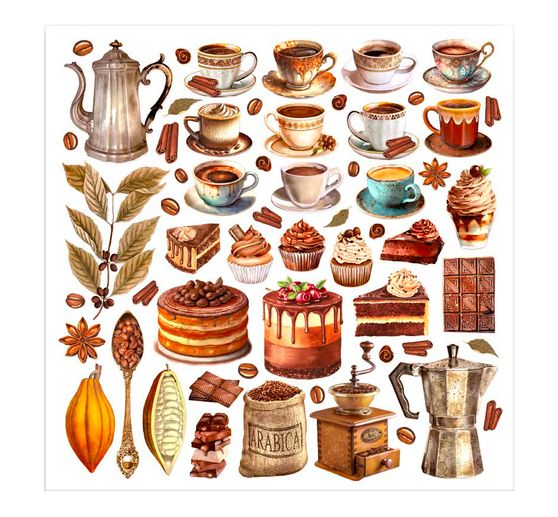 Scrapbook blok "Coffee and Chocolate"