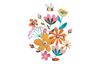 Sizzix Thinlits Ponssjabloon "Fabulous Bold Flora"