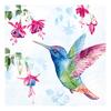 Napkin "Colorful hummingbird"