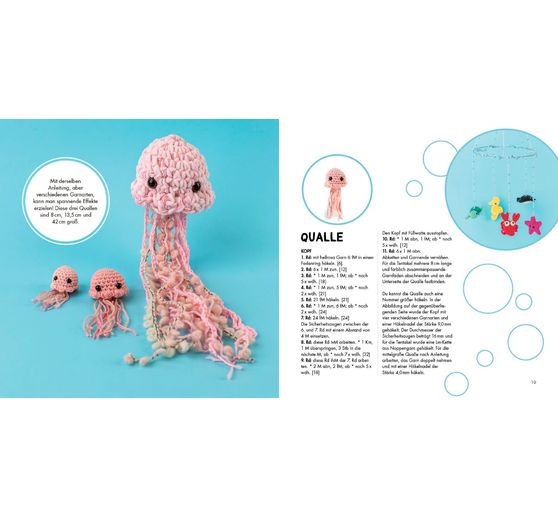 Boek "Mini-Amigurumis - Süße Meeresbewohner"