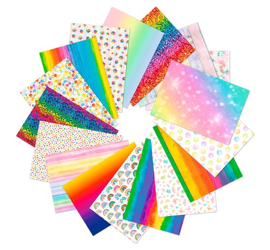 Motif photo cardboard collection" Rainbow"