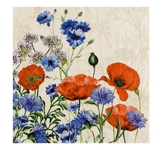 Servet "Wild Poppies"