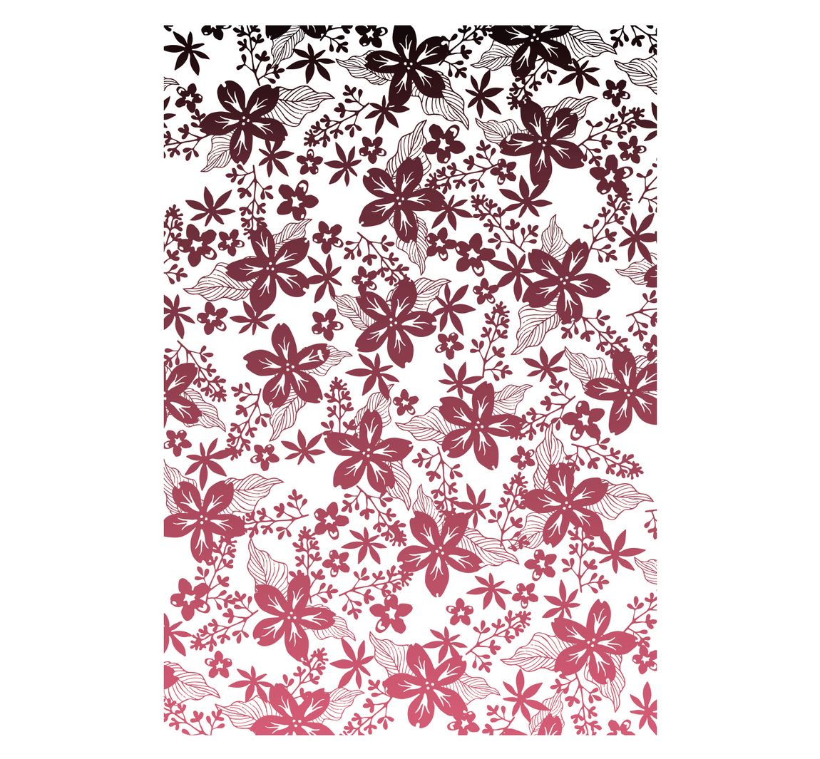 Sizzix Clear Stamp "Petals by Stacey Park"