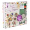 Creatieve set "Sag's mit Blumen - Florale Botschaften auf Steinen."