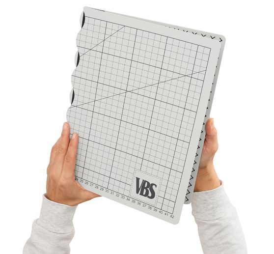VBS Opvouwbare snijmat "Cool Grey