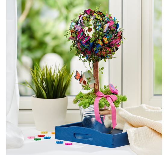VBS Scatter decoration "Butterfly", small, 50 pcs.