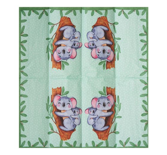 Papieren zakdoeken "Koalas"