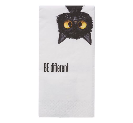 Papieren zakdoeken "Be Different"