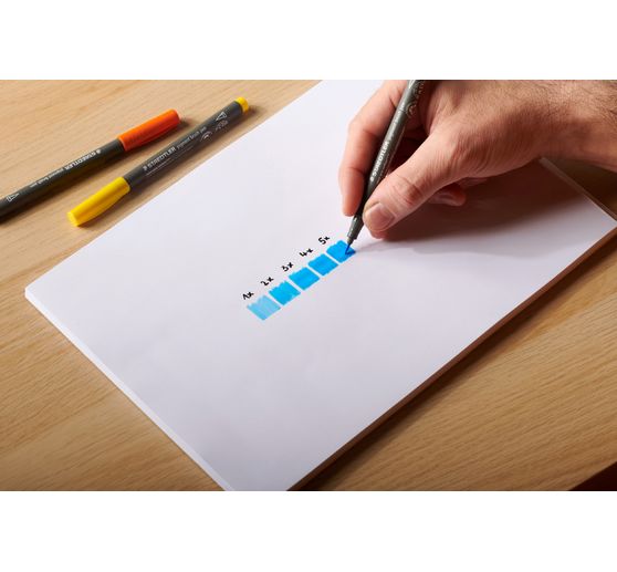 STAEDTLER Pigment brush pen, set of 12