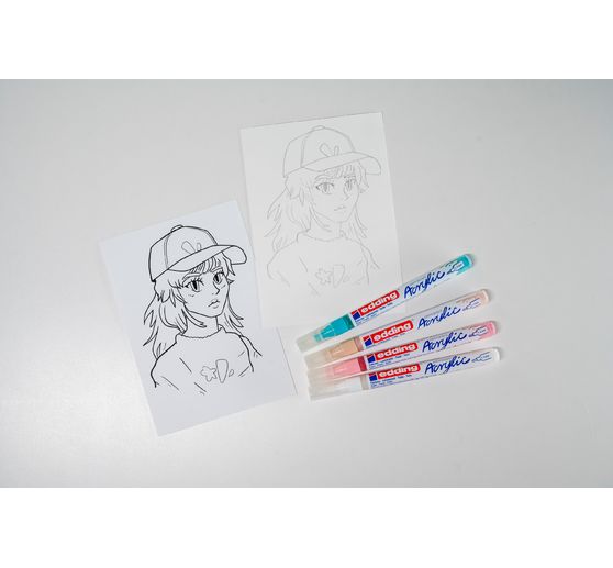 edding Creative set "Manga"
