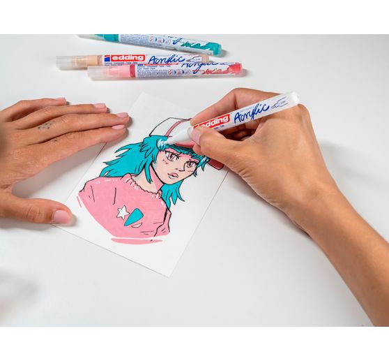 edding Creative set "Manga"