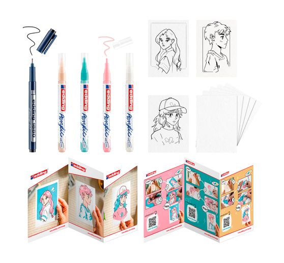 edding Creative set "Manga"