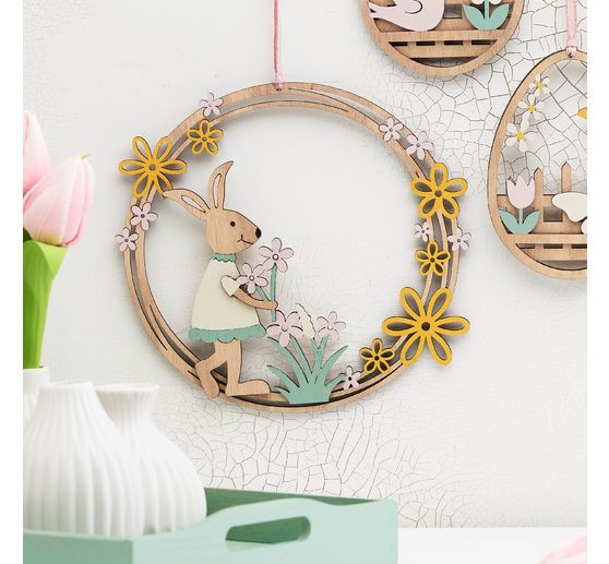 VBS Wooden wreath "Spring -Easter"