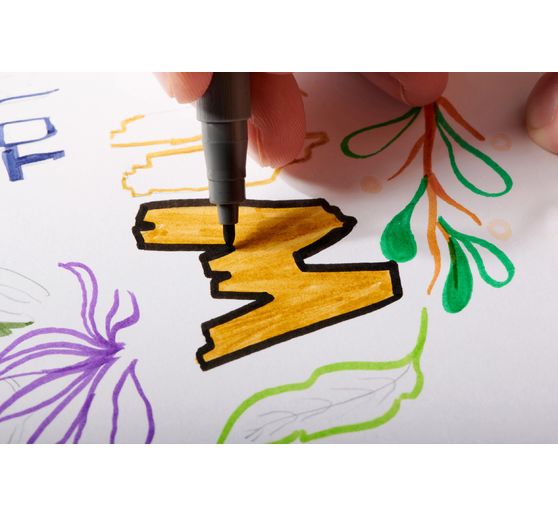 STAEDTLER pigmentstift "Intensief Zwart"