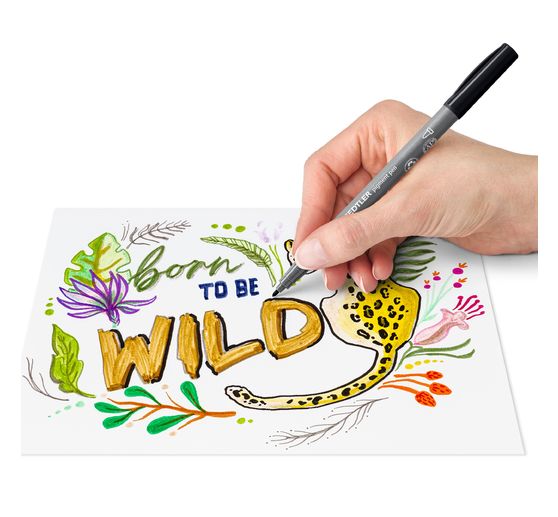 STAEDTLER pigmentstift "Intensief Zwart"