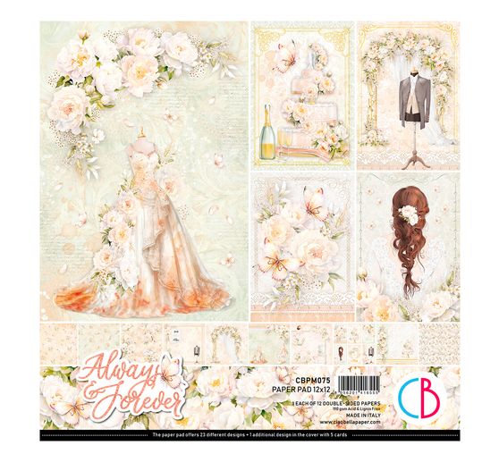 Scrapbook papier "Always & Forever"