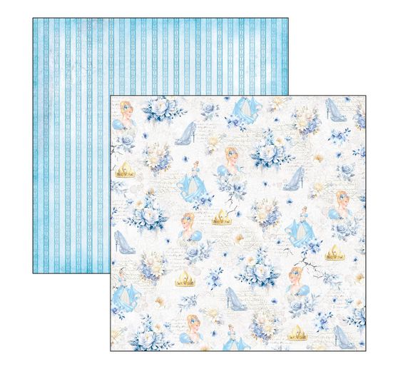 Scrapbook papier "Midnight Spell Patterns"