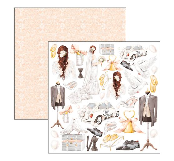 Scrapbook papier "Always & Forever Patterns"