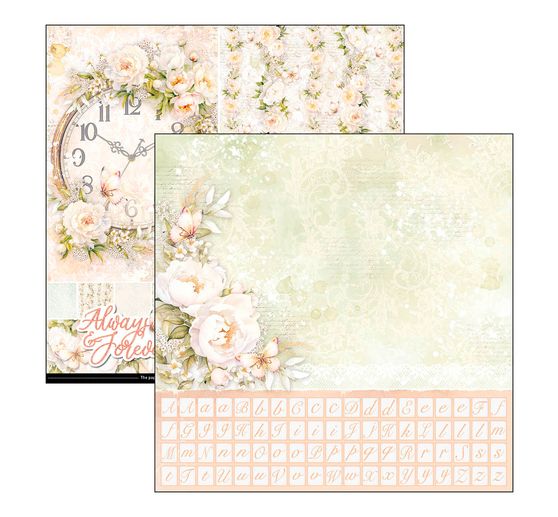 Scrapbook papier "Always & Forever Patterns"